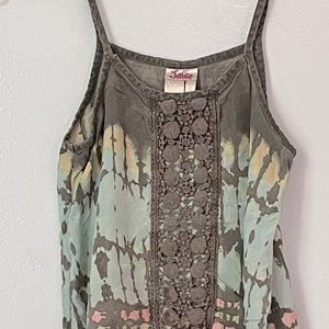 JUSTICE TIE DYE TANK TOP GIRLS
